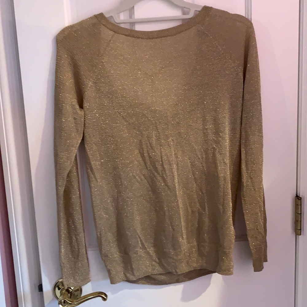 Michael Kors Metallic Top Size Small